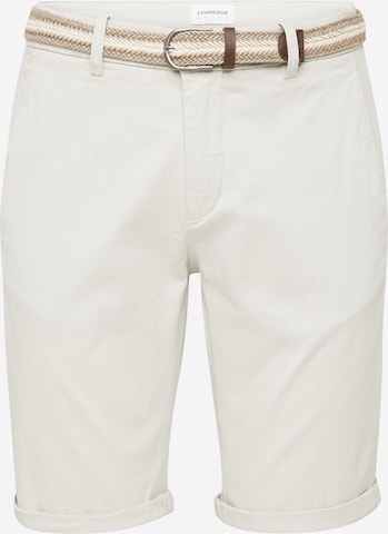 Lindbergh Slim fit Chino trousers 'Superflex' in Beige: front
