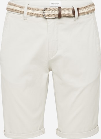 Lindbergh Slim fit Chino Pants 'Superflex' in Beige: front