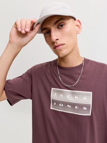 JACK & JONES Shirt 'JCOFusion' in Red