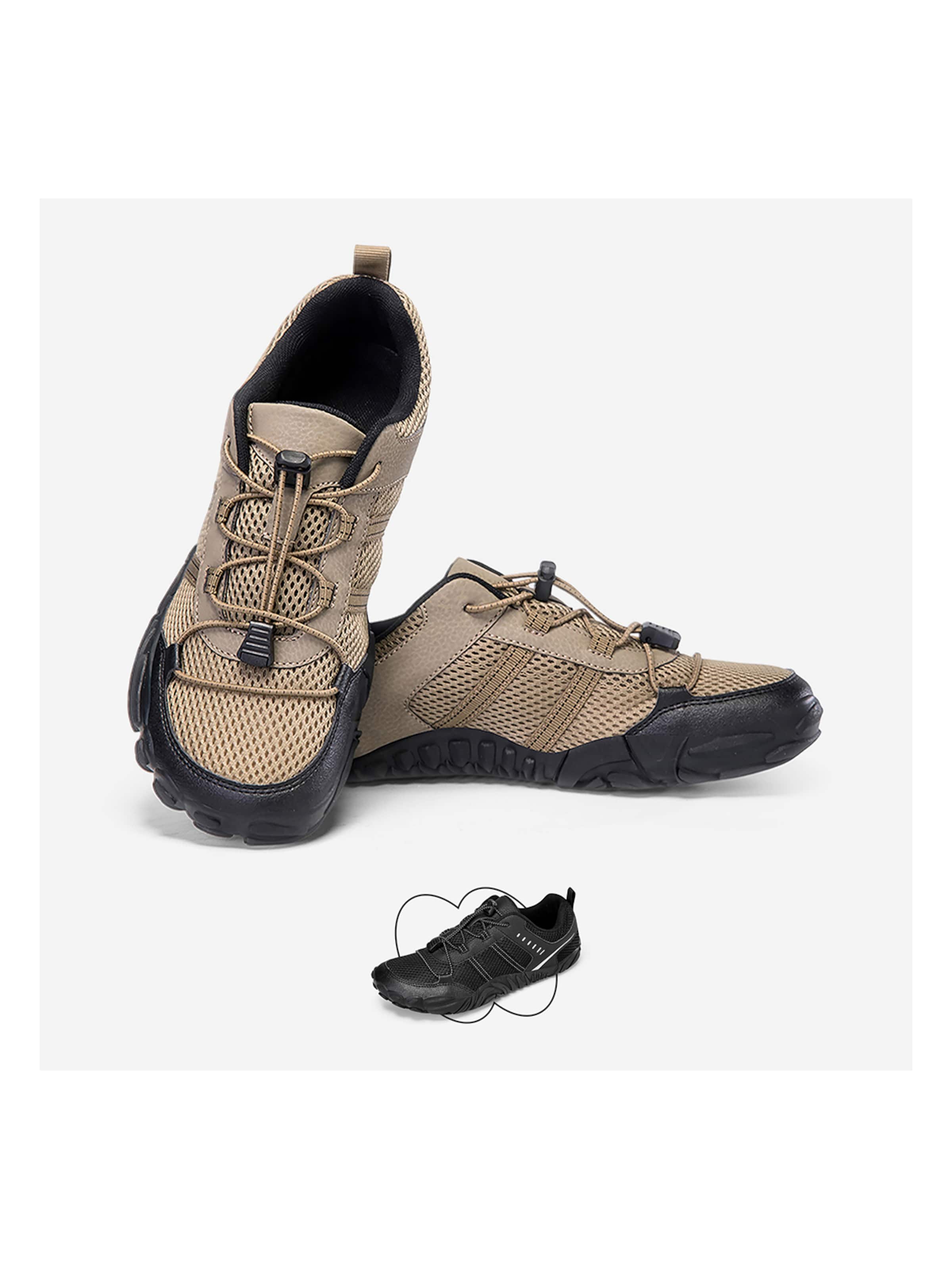 DOTALES Sneakers 'DOTALES - Stride Barfußschuhe' in Beige: front