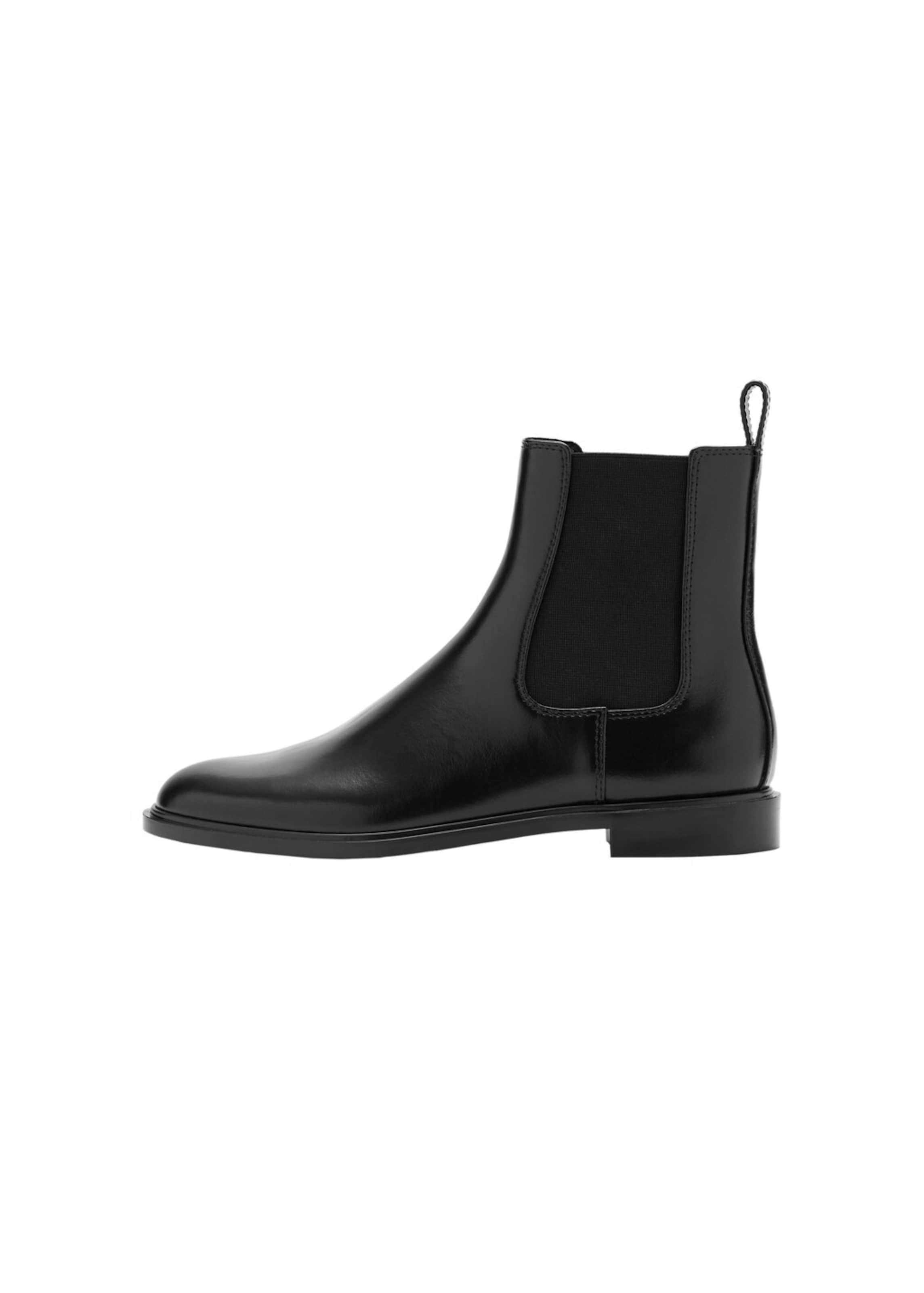 MANGO Ankle Boots 'Dide' in Schwarz: Vorderseite