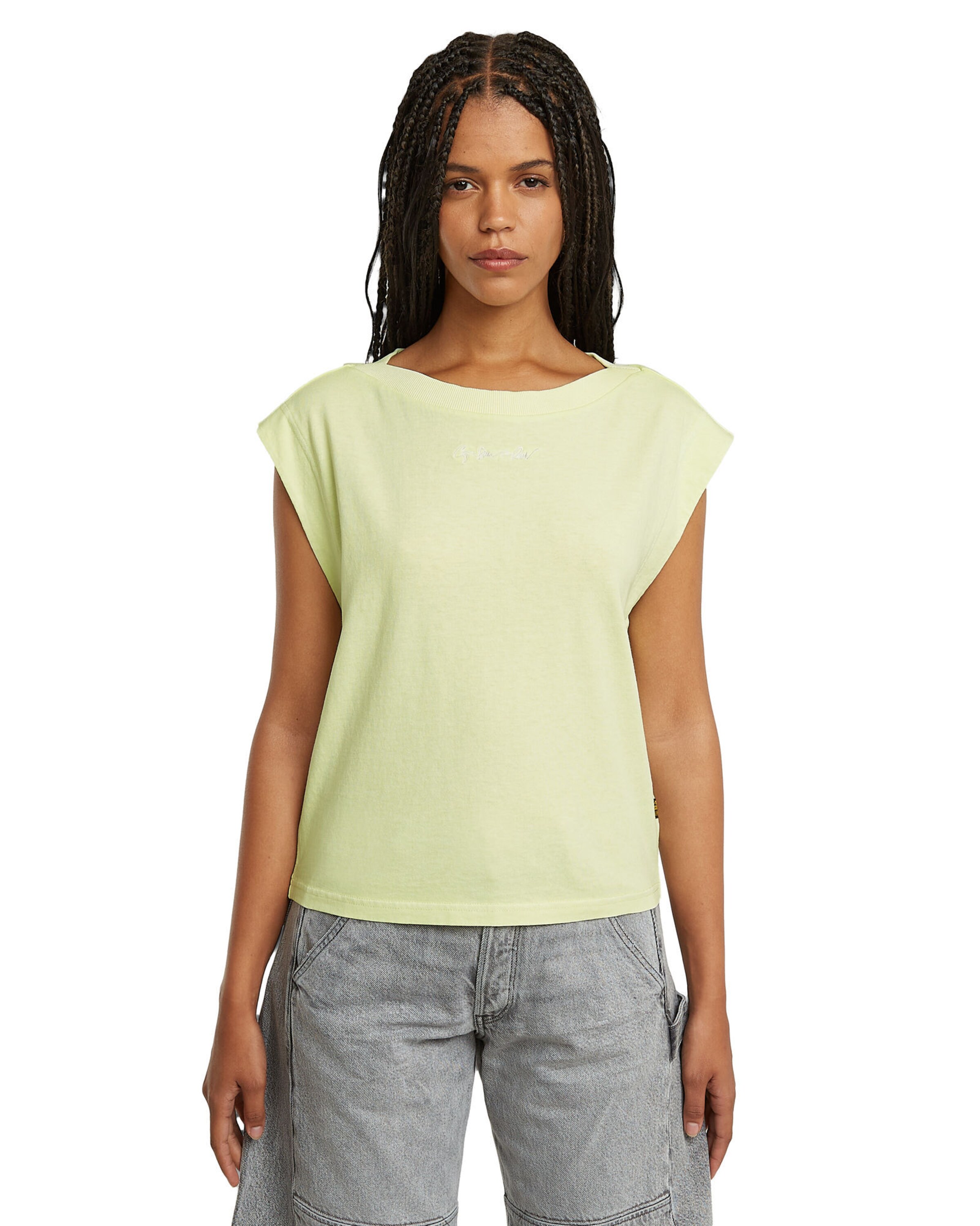 G-STAR Shirt in Green: front