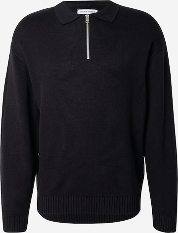 Pull-over 'JJEURBAN' JACK & JONES en noir : devant