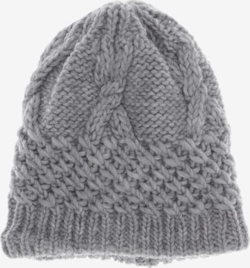 Madeleine Hat & Cap in One size in Grey: front