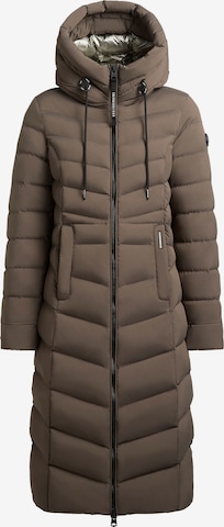 Cappotto invernale 'Ingram5' di khujo in marrone: frontale