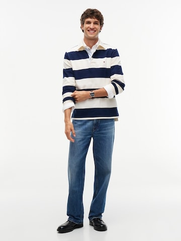 TOMMY HILFIGER Poloshirt 'ESSENTIAL' in Beige