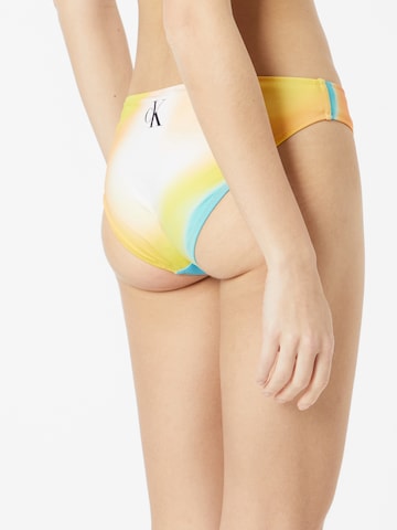 Calvin Klein Swimwear Bikini hlačke | rumena barva