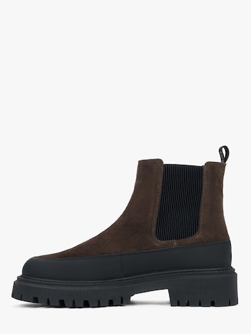 Estro - Botas Chelsea '09-3247' en marrón