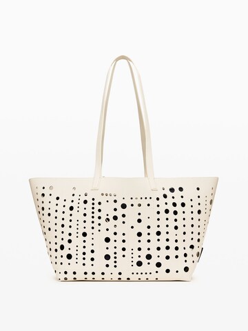 Desigual Shopper 'Bloomer Cahuil' in Wit