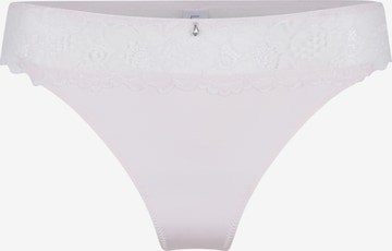 String di LingaDore in bianco: frontale