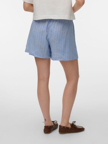 VERO MODA Baggy Broek 'Linn' in Blauw