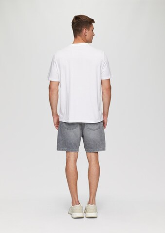 QS Shirt in Weiß: Rückseite