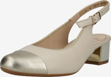 Décolleté sling di ARA in beige: frontale