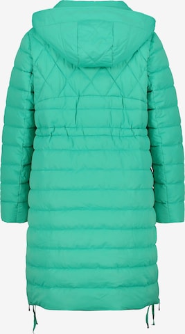 Ulla Popken Winter Coat in Green