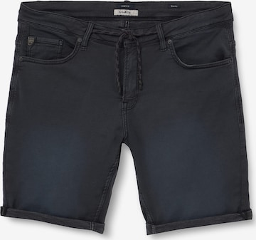 GARCIA Slimfit Shorts in Schwarz: predná strana