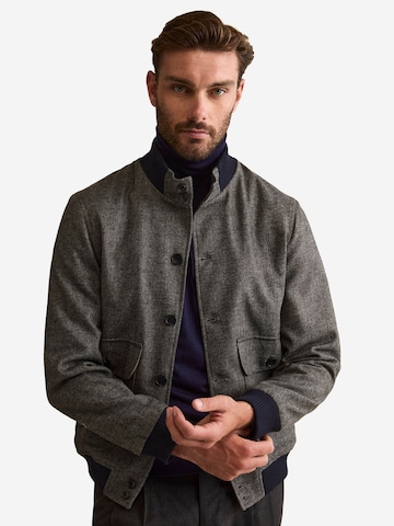 Il Lanificio Winter Jacket in Grey: front