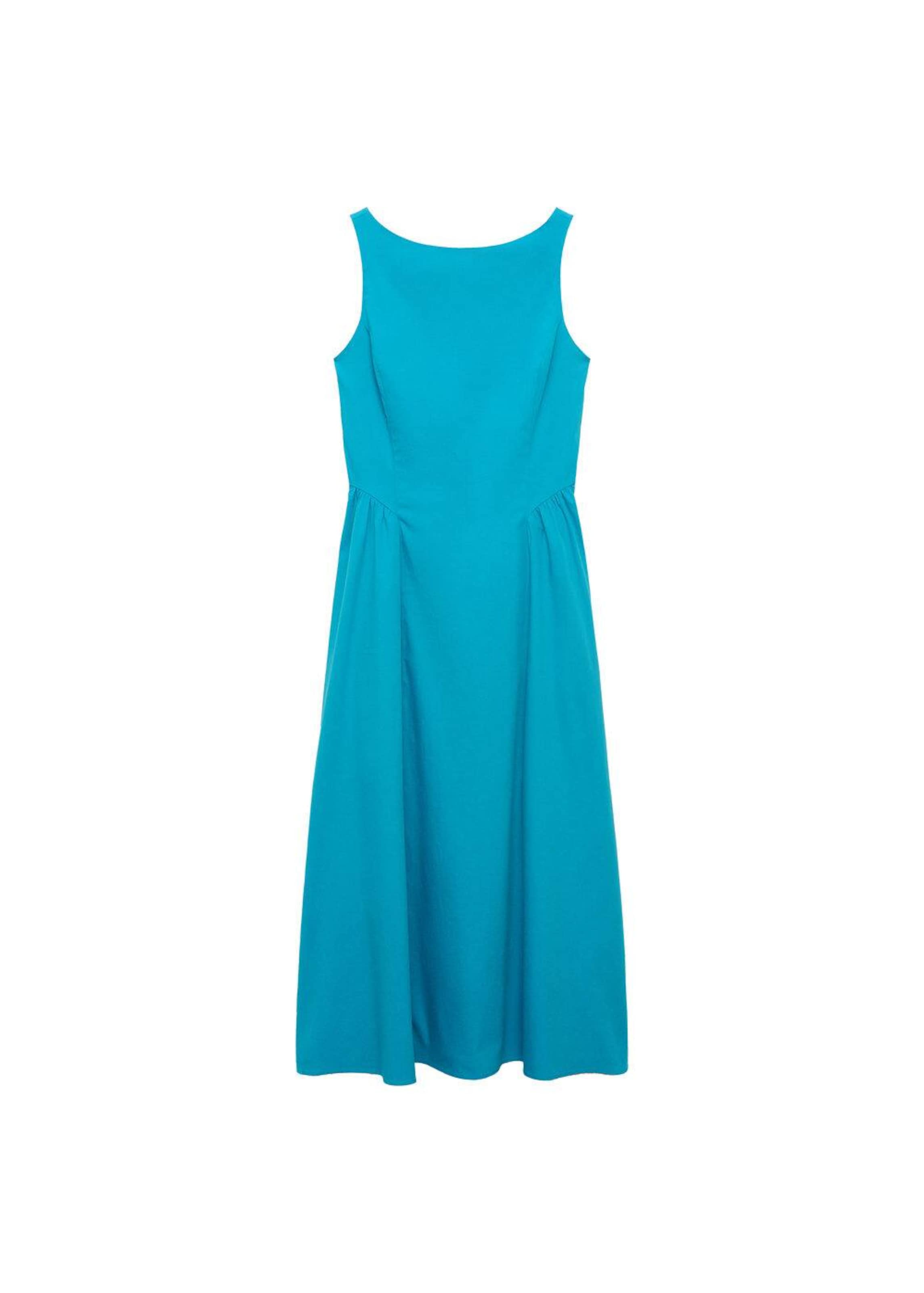 MANGO Kleid in Blau: Vorderseite