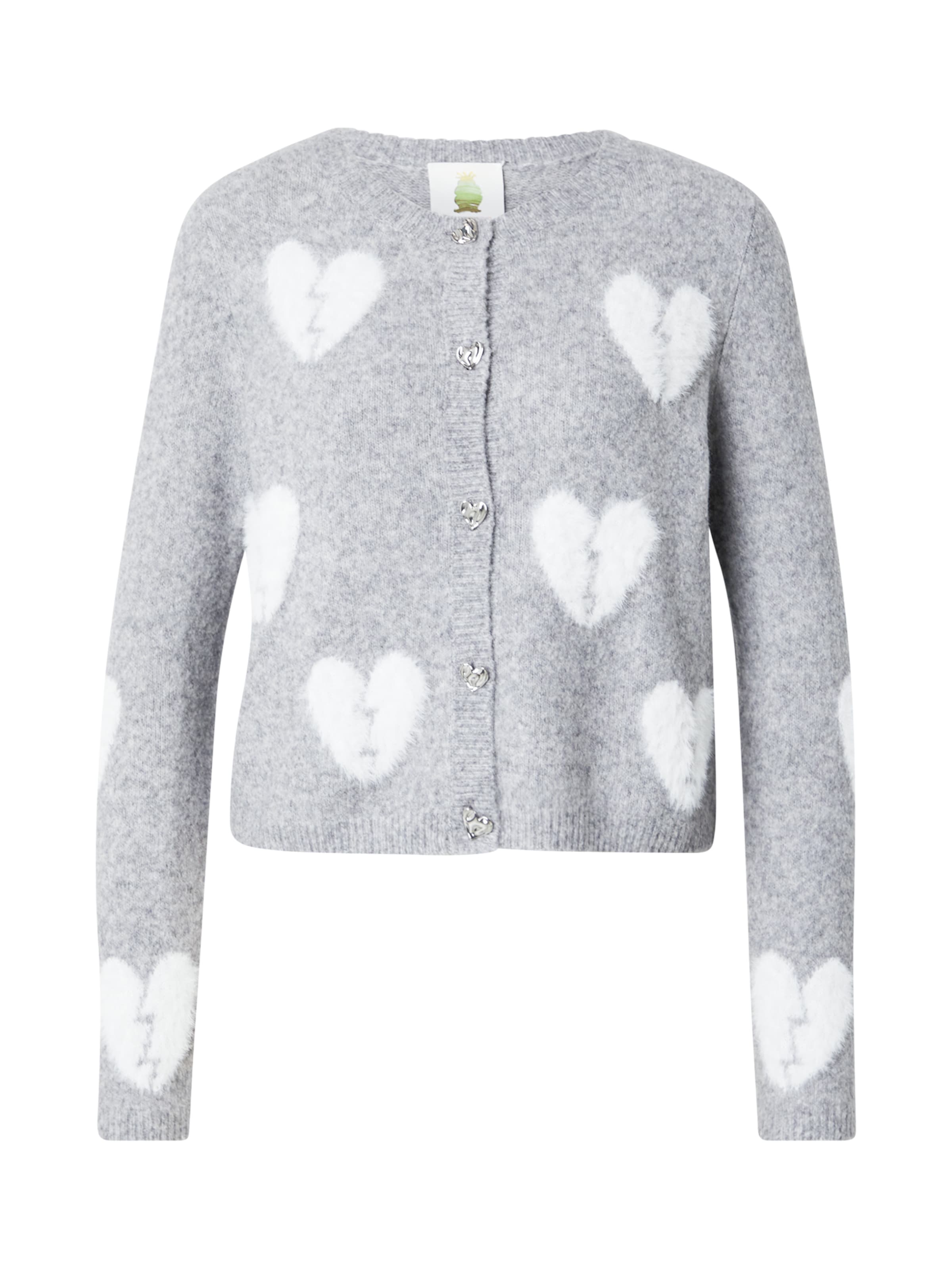 PRINCESS GOES HOLLYWOOD Strickjacke in Grau: Vorderseite