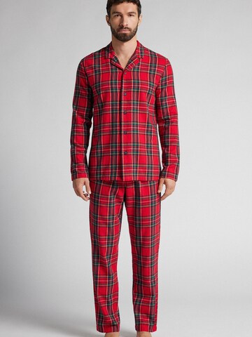 INTIMISSIMI Long Pajamas in Red: front
