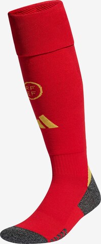 Chaussettes de sport 'Spain 24 Home' ADIDAS PERFORMANCE en rouge : devant