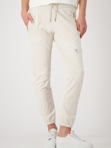 monari Дънки Tapered Leg Панталон в бяло: отпред