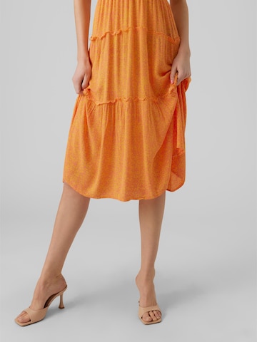 VERO MODA Sukienka 'Menny' w kolorze pomarańczowy