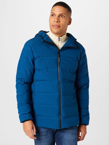 BRUNOTTI Athletic Jacket 'Galan' in Blue: front