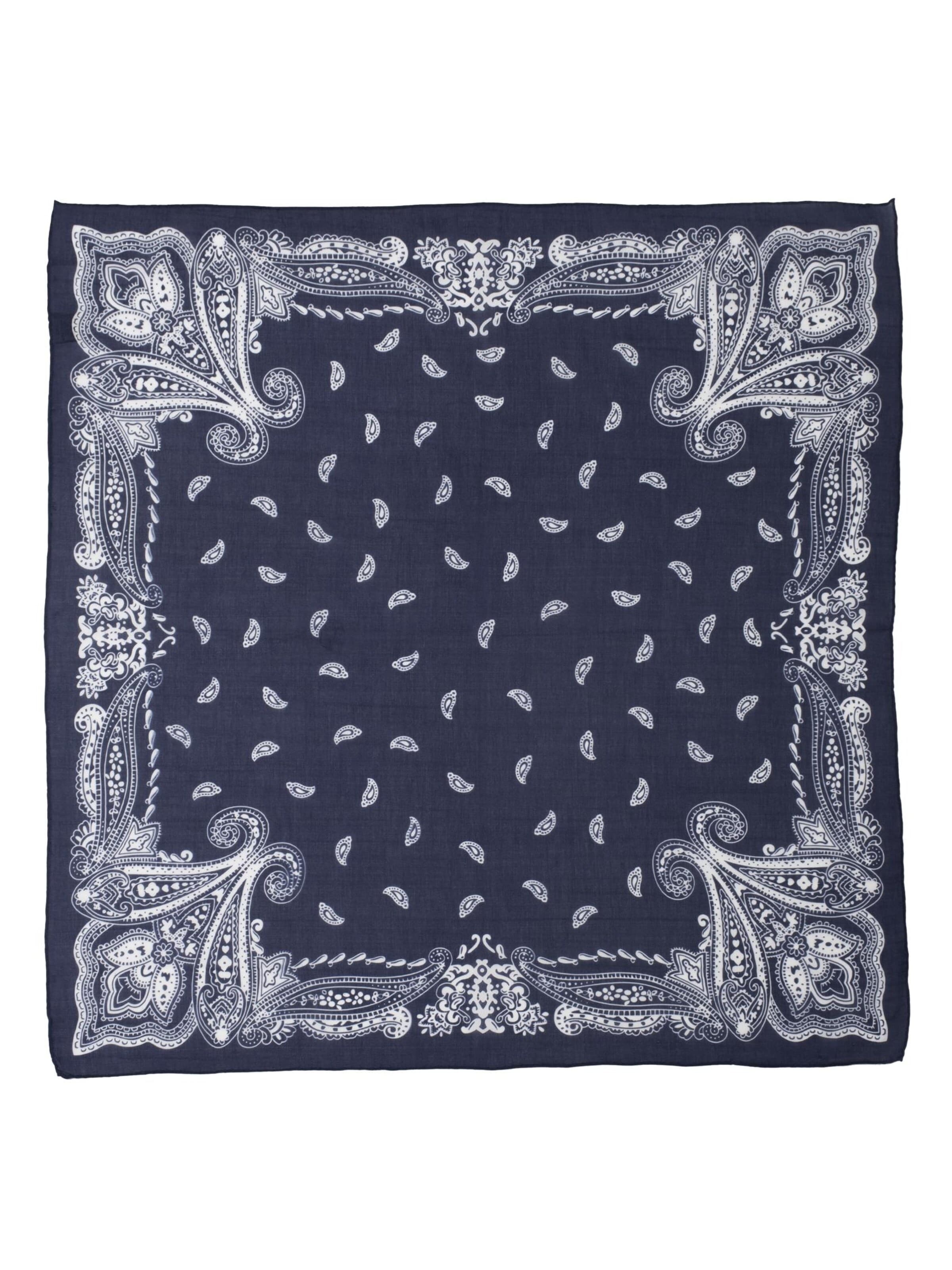 MayTree Scarf 'Bandana' in Blue: front