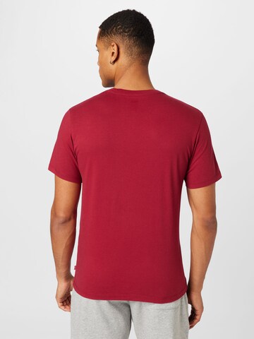 LEVI'S ® Regular Shirt 'Graphic Crewneck Tee' in Rot