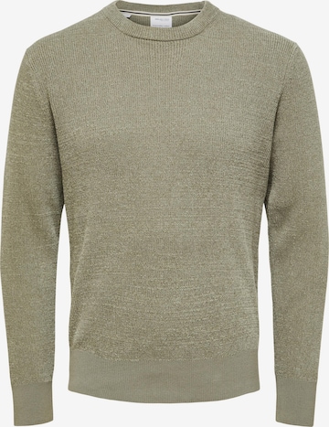 SELECTED HOMME Sweater 'Rodney' in Grey: front