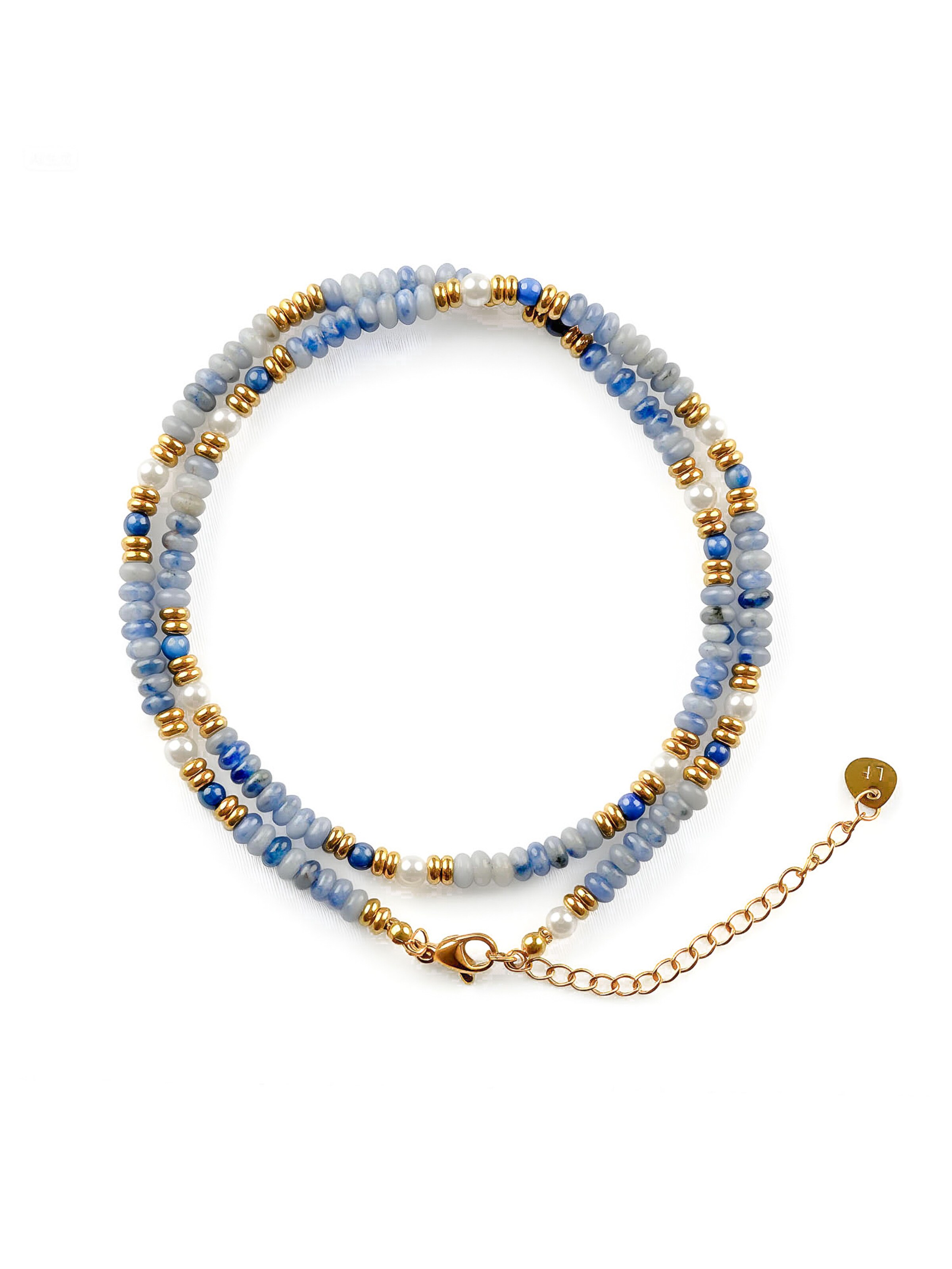 Nemomatheo Necklace 'Ocean Night' in Blue