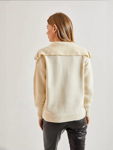 Pull-over 'Pullover' Bianco Lucci en blanc