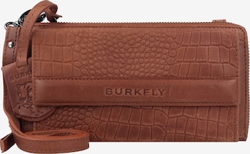 Burkely Smartphonehoesje in Bruin: voorkant