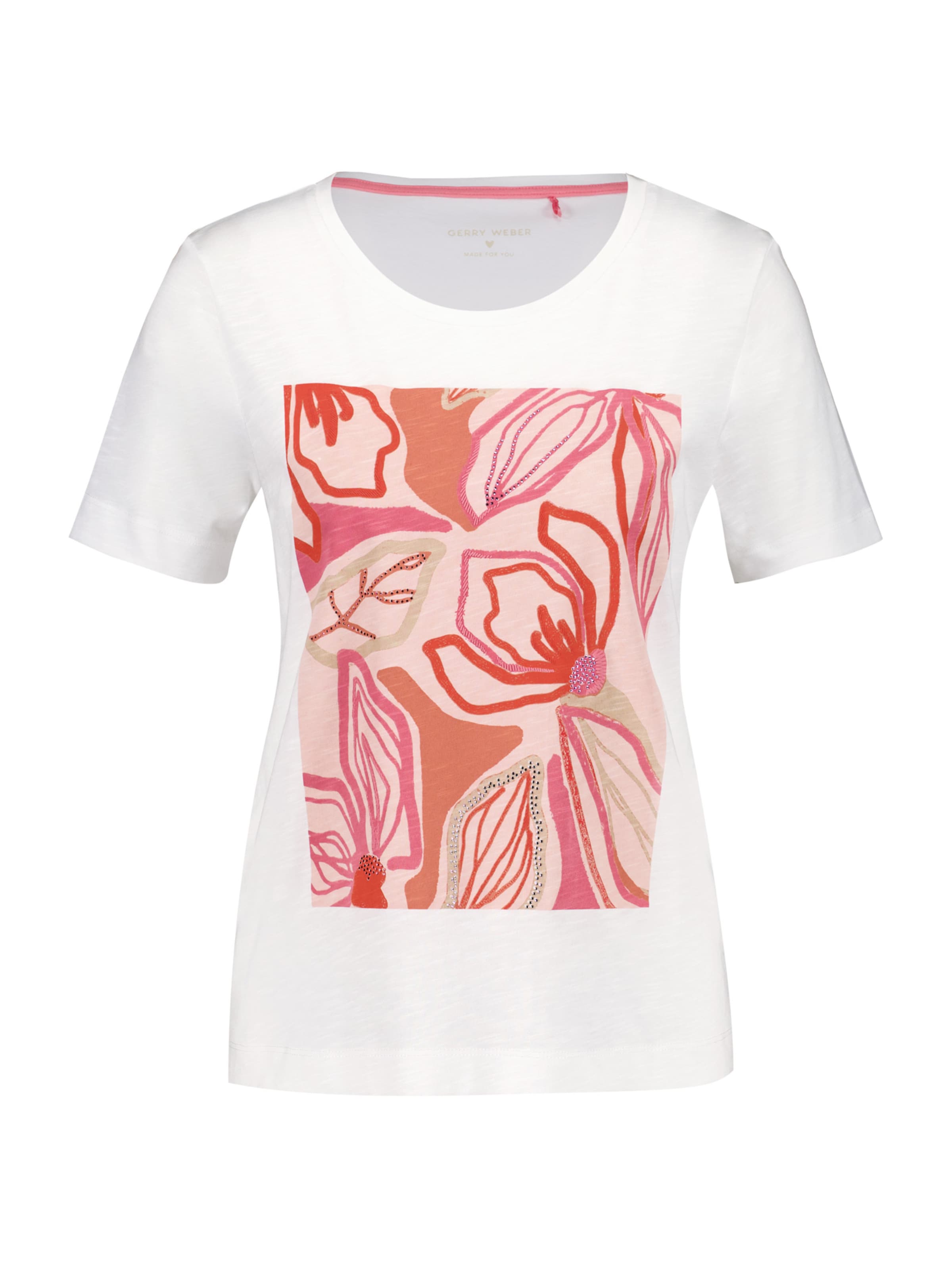 GERRY WEBER Majica | bela barva: sprednja stran