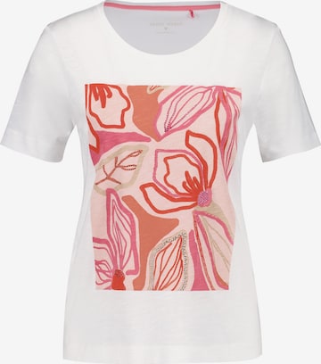 balta GERRY WEBER Marškinėliai: priekis