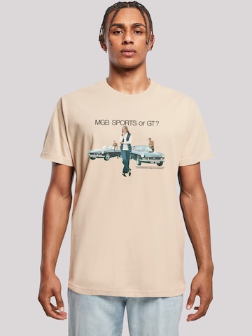 F4NT4STIC Shirt in Beige: voorkant