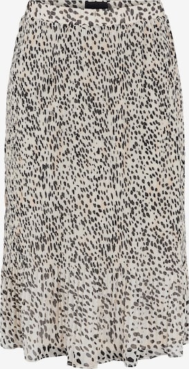 PIECES Jupe 'Leborah' en beige / noir, Vue avec produit