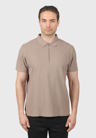 T-Shirt Kleinigkeit en marron : devant
