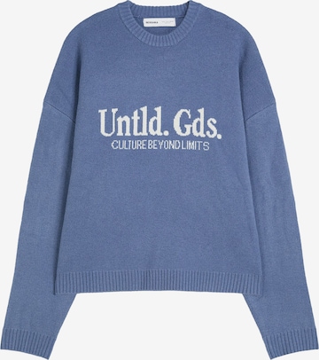 Bershka Pullover in Blau: Vorderseite
