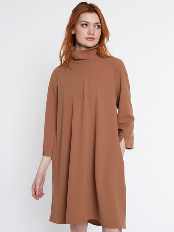 Ana Alcazar Dress 'Sigosa' in Brown