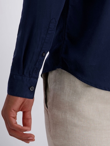 PIERRE CARDIN Comfort fit Overhemd in Blauw