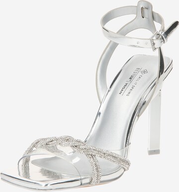 CALL IT SPRING Sandalen met riem 'ELENORE' in Zilver: voorkant