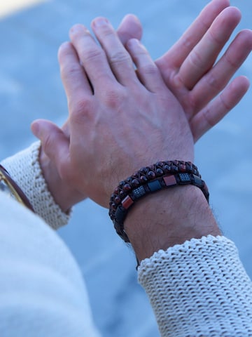 Braccialetto 'The Motivation Set Signature' di GT Collection in rosso