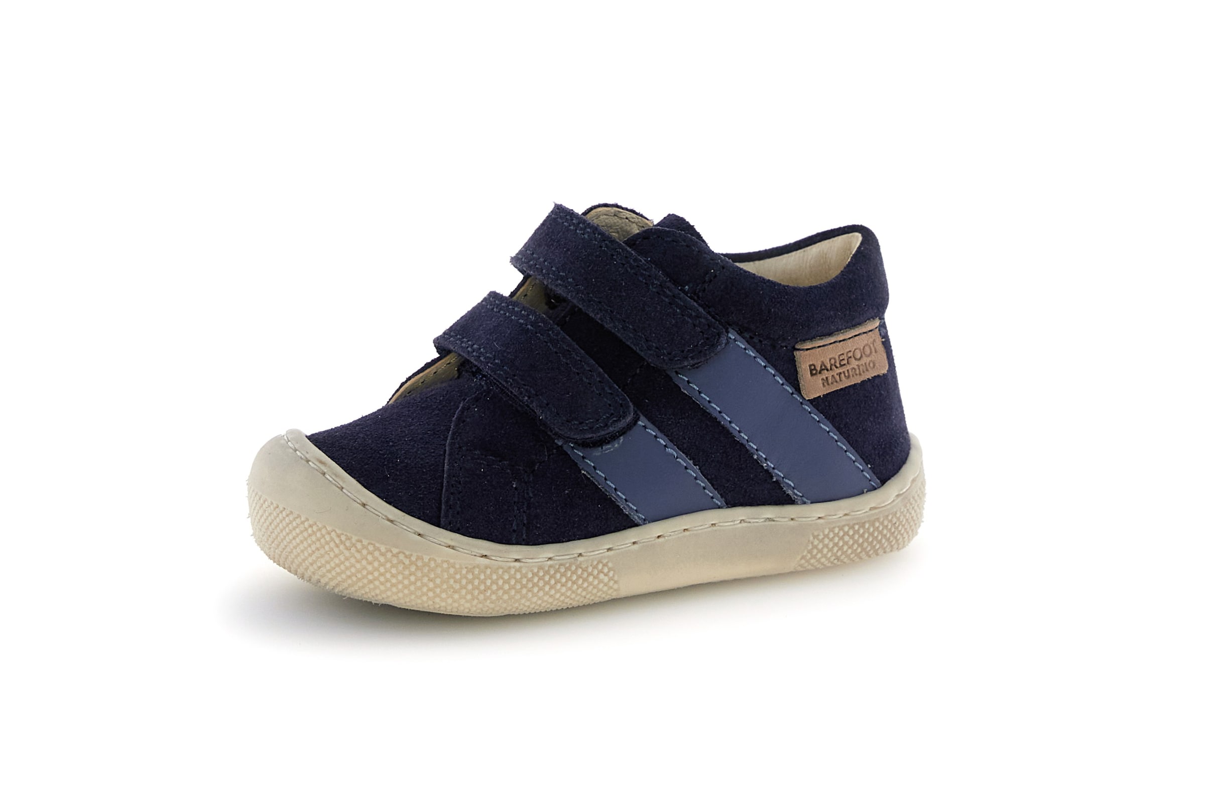 NATURINO First-Step Shoes in Blue: front