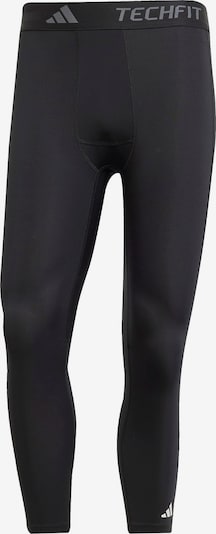 Sportinės kelnės iš ADIDAS PERFORMANCE, spalva – šviesiai pilka / juoda / balta, Prekių apžvalga