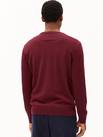 ARMEDANGELS Strickpullover LOUKAA in Rot