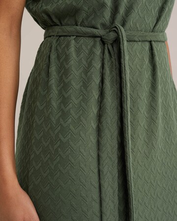 WE Fashion Obleka | zelena barva