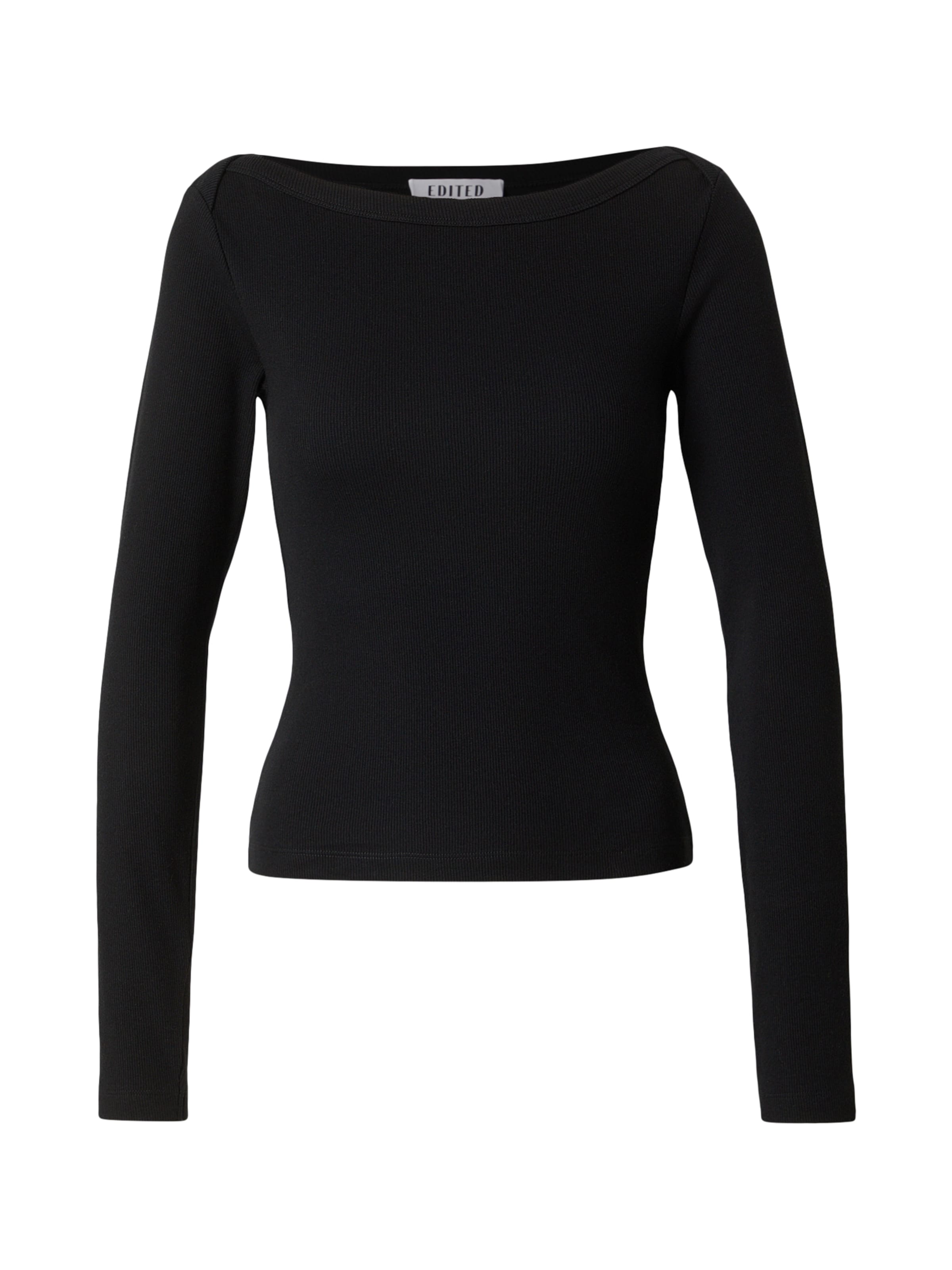 EDITED Tričko 'Betsy' – černá: přední strana