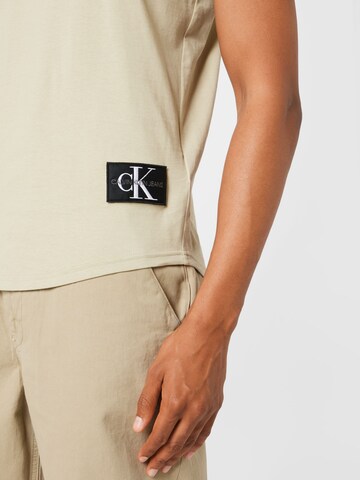 Calvin Klein Jeans Shirt in Beige