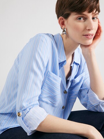 ONLY Bluse 'ONLYasmin' in Blau